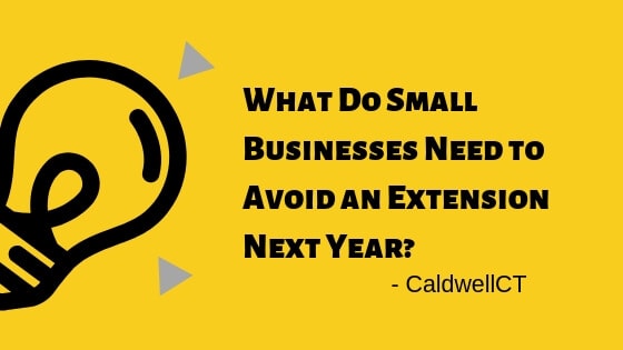 What Do Small Businesses Need to Avoid an Extension Next Year